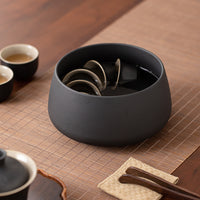 Minimalist Tea Wash Basin for Tea Ceremony Waste Water and Utensil Cleaning