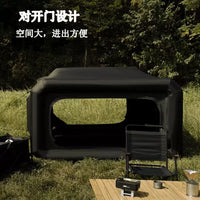 Space Capsule Inflatable Pop-Up Camping Tent for Family Outdoor Adventures