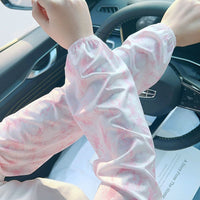 UV Protection Cooling Arm Sleeves for Women - Thin Summer Sun Protection for Work & Daily Chores