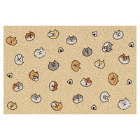 Cat Litter Mat PVC Loop Anti-Slip Pet Mat for Litter Trapping and Home Entrance