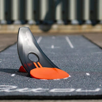 Portable Foldable Golf Putting Trainer with Hole Cup for Indoor Outdoor Practice