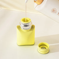 Silicone Travel Bottles Set Leakproof Portable Refillable for Lotion Shampoo Conditioner