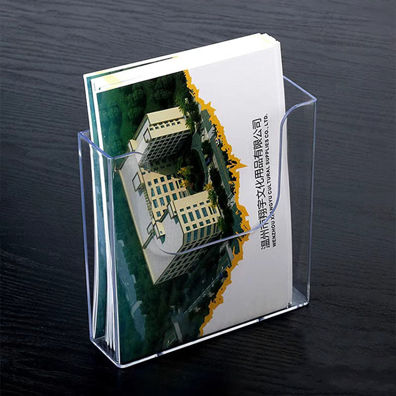 Acrylic Wall-Mounted Document Holder for A4/A5/A6 Posters and Flyers
