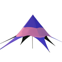 Portable Hexagonal Camping Tarp Tent Sunshade for Outdoor Activities