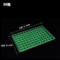 96-Grid Large Diamond Ice Cube Tray with Lidless Ice Box, Creative Square Ice Cube Mold