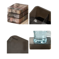 Underwear and Socks Storage Organizer Box with Lids, Drawer Divider for Closets and Dressers