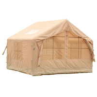 Inflatable Outdoor Camping Tent, Waterproof, Thickened, Large Room, One Bedroom and One Living Room