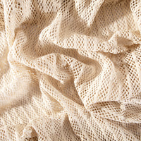 Cotton Diamond Mesh Fabric for Bags and Produce Totes