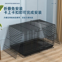 Large Metal Bird Cage for Parakeets, Mynahs, Lovebirds, and Pigeons with Accessories