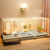 Encrypted Quail Cage Breeding Box for Chicks Ducklings Small Poultry Home Farming Observation Cage