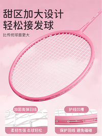 Kids Badminton Racket Set for Primary School Children and Kindergarten, Parent-Child Activity, Ages 6-12, Professional Official Product