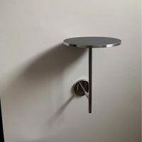 Bauhaus Wall-Mounted Round Bistro Table for Cafe & Home Dining