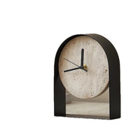 Luxury Modern Office Desk Clock Ornament for Study Room Bookshelf Decor