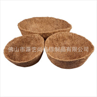 Coco Coir Liner for Hanging Baskets, Trough Planters, and Window Boxes - Natural Coconut Fiber Plant Pot Insert