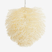 Handwoven Rattan Lampshade for Pendant Light, Japanese Style Retro Restaurant Teahouse Decor