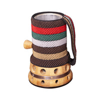 Portable Bianstone Moxibustion Jar with Bamboo Scraping Tool for Whole Body Warm Moxa Therapy