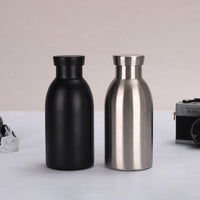 304 Stainless Steel Vacuum Insulated Water Bottle with Rope, Milk Bottle, Cola Bottle, Sports Thermos