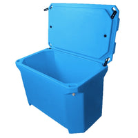 220L Large Insulated Food Cooler Box PE Rotomolded Ice Chest for Fresh Food Storage