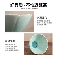 Ceramic Moss Ball Planter Tray with Stand for Hydroponics and Desktop Decor