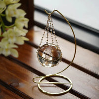 Metal Display Stand for Crystal Balls and Spheres, Decorative Ornament Base