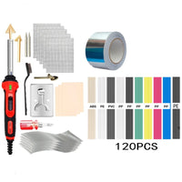 110V 220V Car Bumper Repair Welder Plastic Smoothing Repair Tool Electric Soldering Iron Kit
