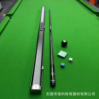 Billiard Pool Cue Stick for Chinese Eight Ball and English Snooker - Various Tip Sizes