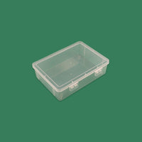 Clear Multi-purpose Storage Box with Lid for Documents, Tools, and Stationery