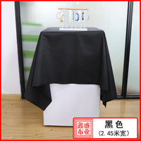 Extra Wide Dustproof Fabric Cover Solid Color DIY Sunshade Curtain Furniture Instrument Cloth Material