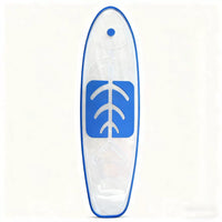 Inflatable Transparent Stand Up Paddle Board SUP for Surfing and Recreation