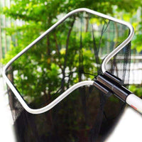 28mm Aluminum Alloy Fishing Landing Net with Thickened Pole for Aquarium and Pond