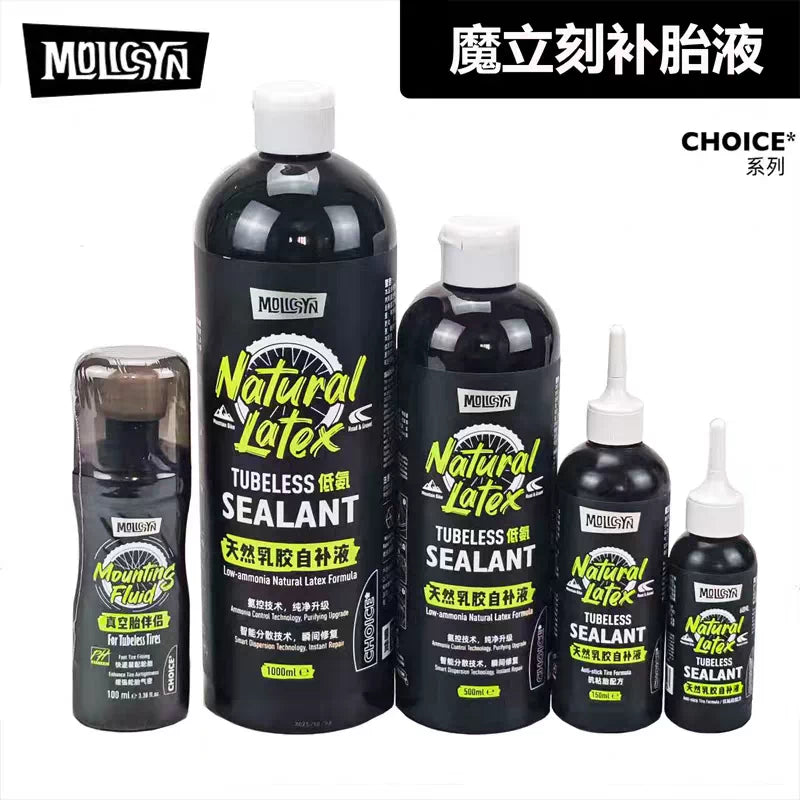 MolicSYN Tubeless Tire Sealant for Road and Mountain Bikes