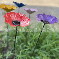 Creative Flower Bird Feeder with Ground Stake