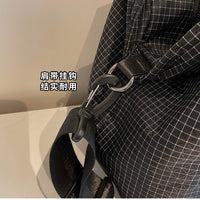Mountain Climbing Rope Nylon Grid Large Capacity Wet Dry Separation Gym Bag Outdoor Waterproof Handbag Crossbody Travel Bag