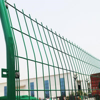 PVC Coated Double-Sided Wire Mesh Fence for Riverbank, Railway, and Mountain Enclosures