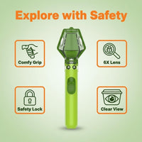 Kids' Insect Catcher with 6x Magnifying Glass - STEM Outdoor Exploration Toy