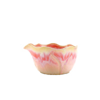 Japanese Style Matcha Bowl Set with Spout and Cherry Blossom Design