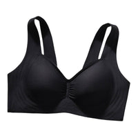 Seamless Vest-Style Sports Bra with Jelly Gel Support for Yoga and Sleep