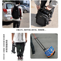 Foldable Portable Hand Truck Luggage Cart for Shopping and Hauling