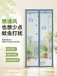 Magnetic Screen Door with Automatic Closure - Reinforced Mesh Fly Screen for Home Doors