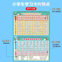First Grade Chinese Language, Math, and Pinyin Learning Cards