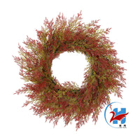 Artificial Eucalyptus Christmas Wreath Garland for Door Wall Decor