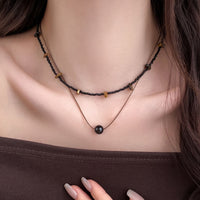 Vintage Chinese Style Beaded Necklace Set for Women