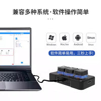 Mini Custom Macro Mechanical Keyboard with Transparent Keycap for Gaming and Office