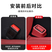 Car Seat Belt Buckle Holder Silicone Anti-Slip Cover