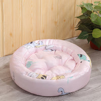 Pet Bed for Small to Medium Dogs and Cats, Warm Crystal Velvet, Chew-Resistant