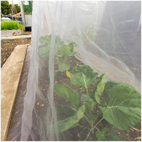 Garden Insect Netting for Plants and Vegetables - Outdoor Pest and Bird Protection Mesh