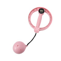 Smart Hand-Crank Hula Hoop Arm Trainer with Counter for Fat Burning and Wrist Strength