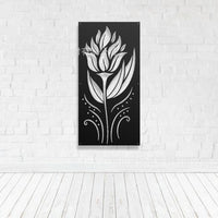 Galvanized Steel Privacy Screen Panel for Outdoor Balcony and Garden Decor