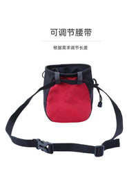 Rock Climbing Chalk Bag with Adjustable Waist Belt for Gymnastics and Weightlifting
