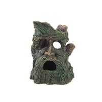 Aquarium Egyptian Pyramid Tree Hole Resin Ornament for Fish Tank Decoration